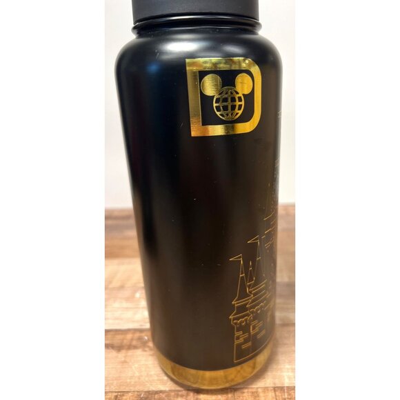Disney Magic Castle Water Bottle Wide Mouth Stainless Steel Insulated Tumbler Lg - Picture 3 of 8